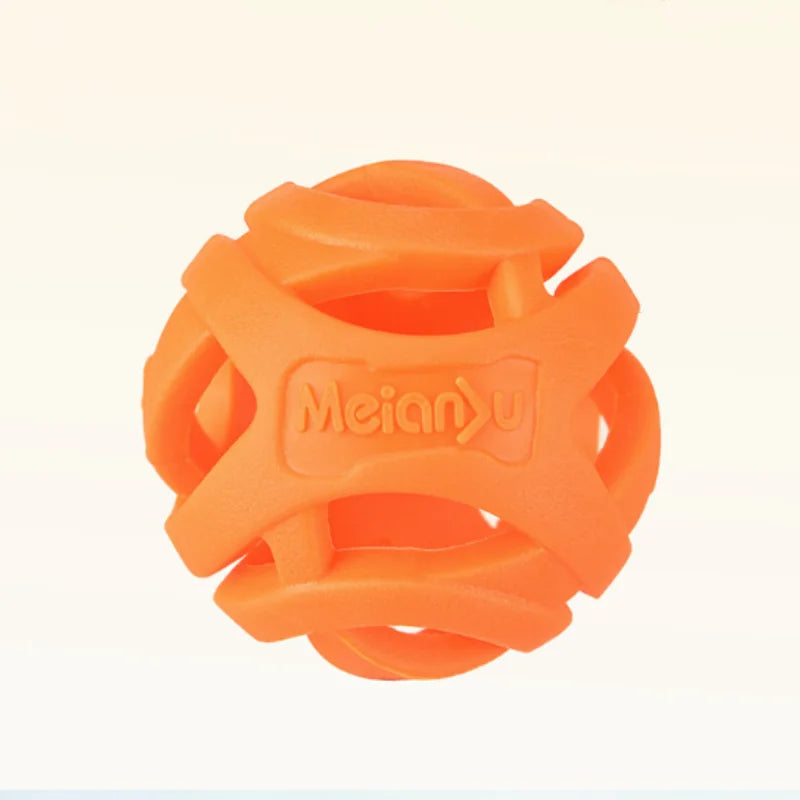 Nueva Pelota de Juguete Elástica y Resistente para Perros, Juguete Molar para Limpieza Dental, Pelota Interactiva para Perros Pequeños y Medianos