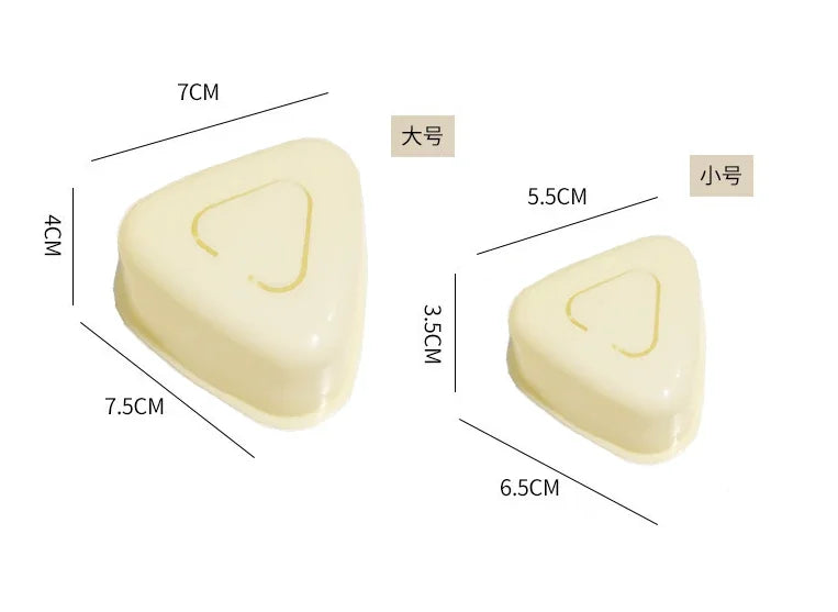 Onigiri molde hogar cocina utensilios de comida para cocina 1-2 uds Kit prensa de Sushi conveniente Japón DIY accesorios Bento bolas de arroz nuevo