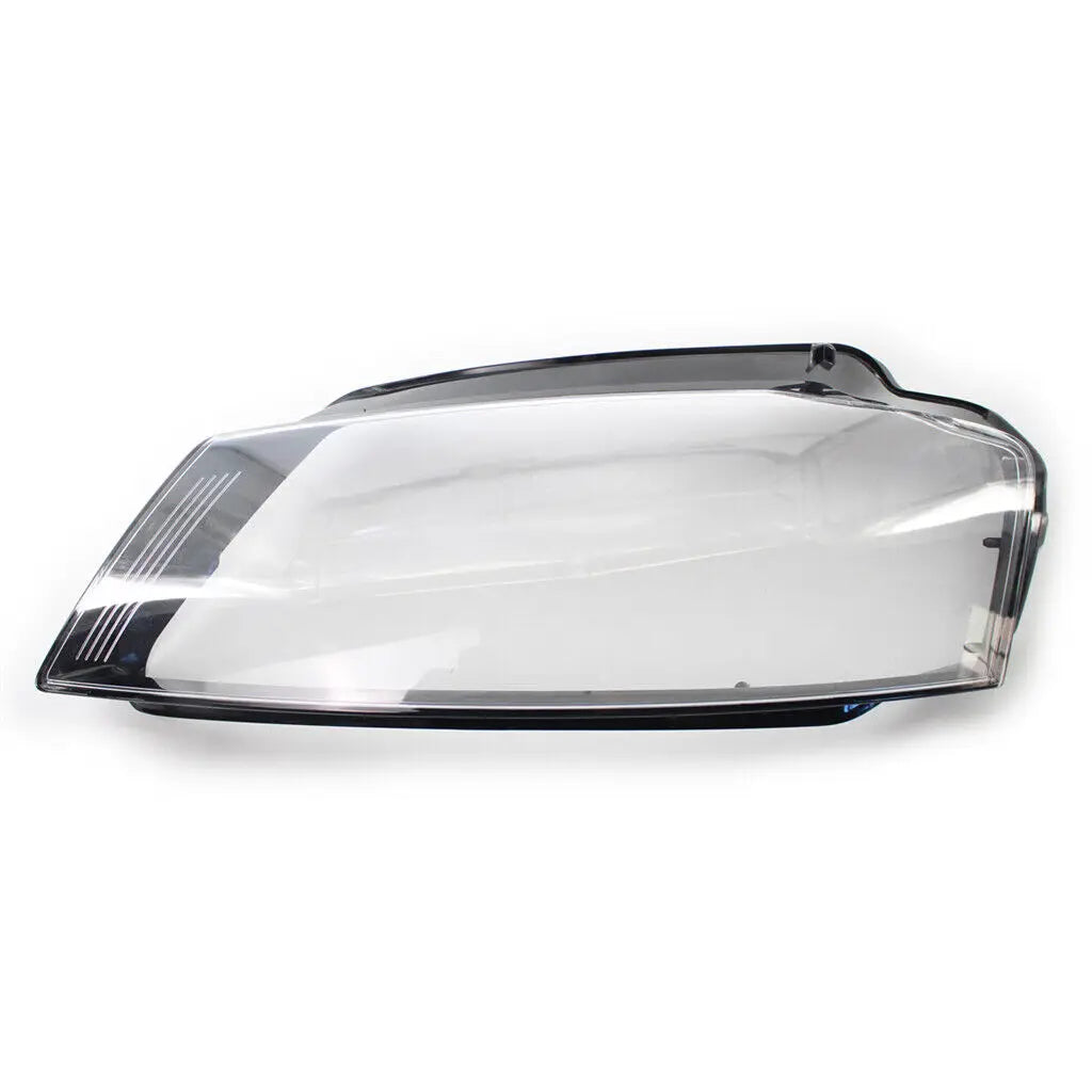 Para Audi A3 8P S3 RS3 2008 2009 2010 2011 2012 carcasa de repuesto lente de faro de coche cubierta de pantalla de lámpara
