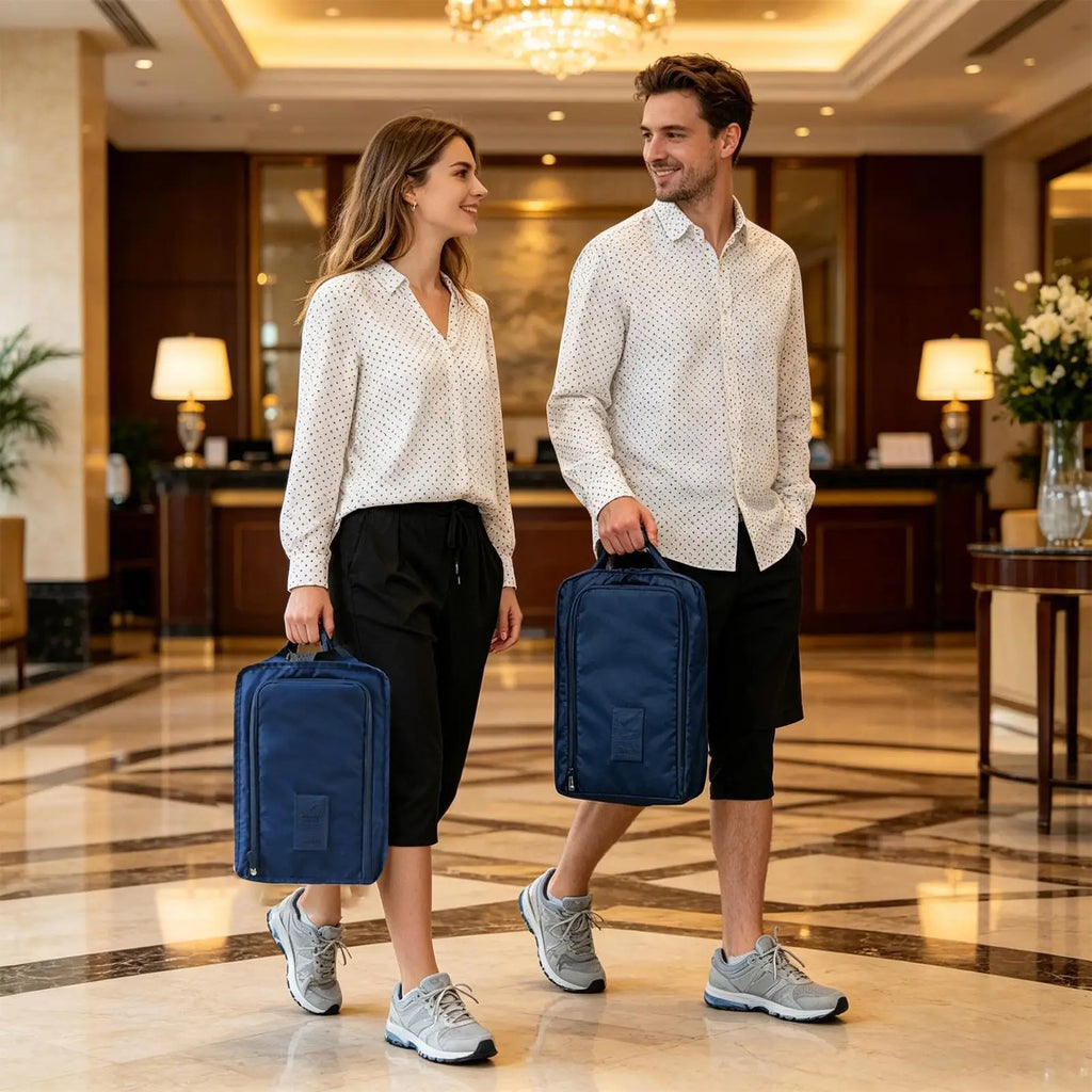 Bolsa de Viaje Plegable Impermeable para Zapatos, Bolsa de Almacenamiento Portátil para Ropa, Calcetines y Calzado Deportivo, Organizador para Viajes de Negocios y Equipaje