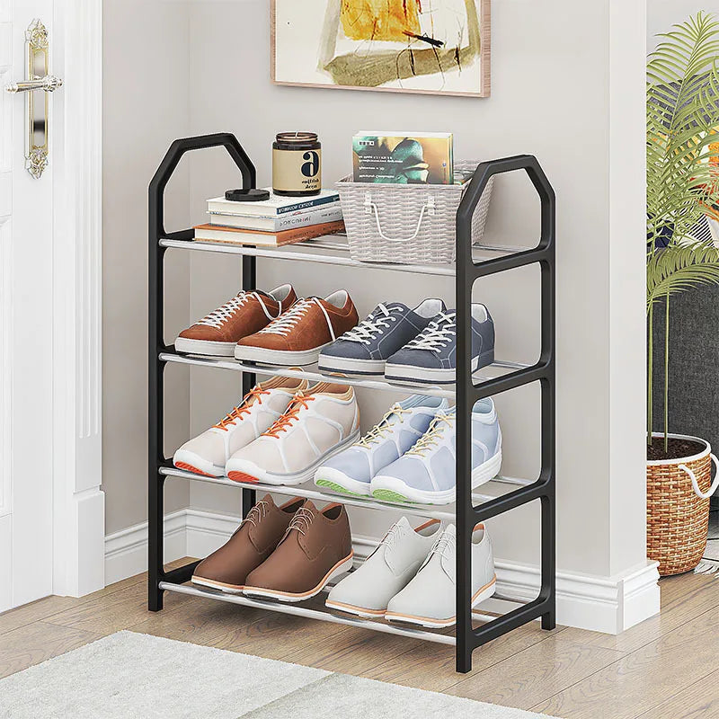 Estante de almacenamiento creativo de 4 niveles para dormitorio, mueble para el hogar, estantería de cocina, soporte para colgar, modelo T1 Four 2026