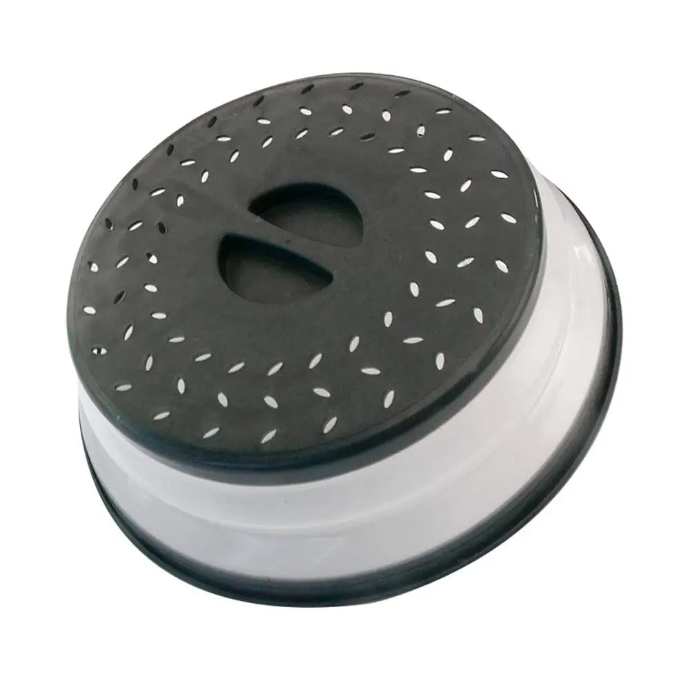 Protector Antisalpicaduras Plegable para Microondas, Apto para Lavavajillas, con Asa de Fácil Agarre, Filtro Ventilado para Alimentos, Herramienta de Cocina para Preparación de Comidas