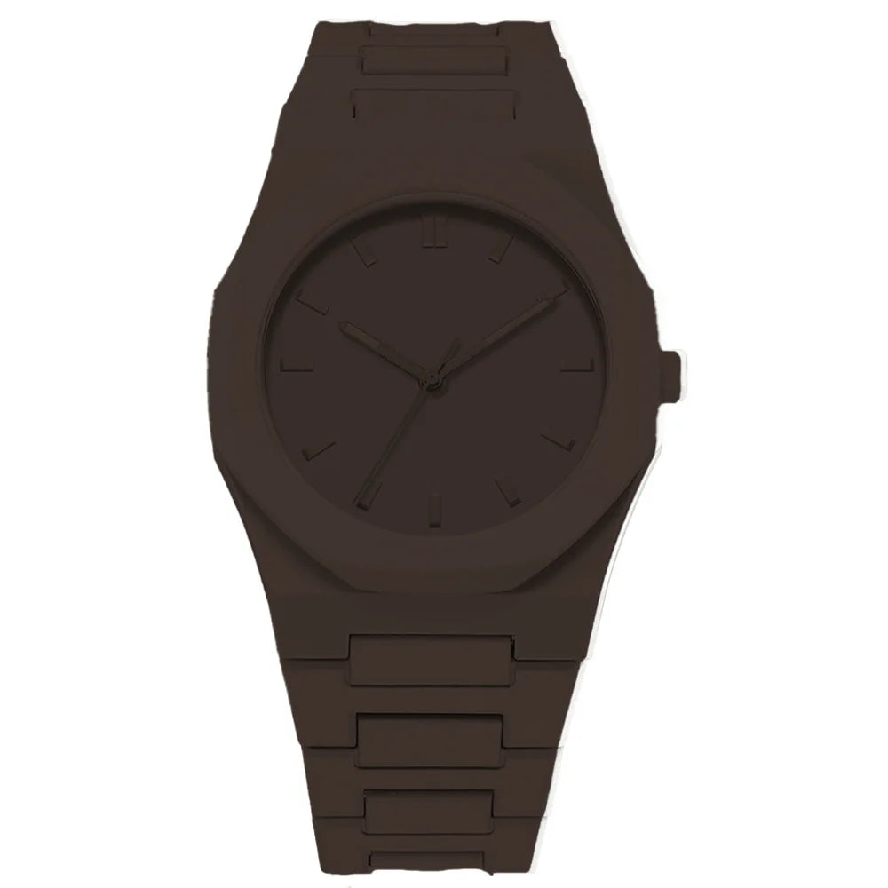 Nueva moda, Reloj con calendario de lujo para Hombre, relojes de cuarzo informales de negocios para mujer, Reloj deportivo de plástico, relojes para estudiantes, Reloj para Hombre