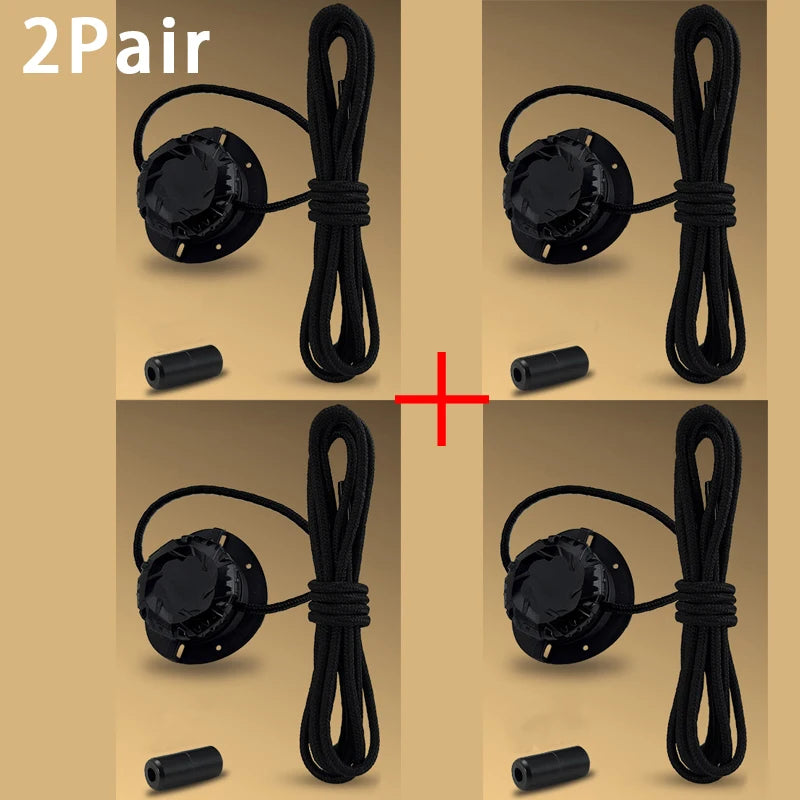 Cordones automáticos para zapatos sin nudos, cordones con hebilla giratoria, cordones gruesos para zapatillas, cordones rápidos para niños y adultos, unisex.