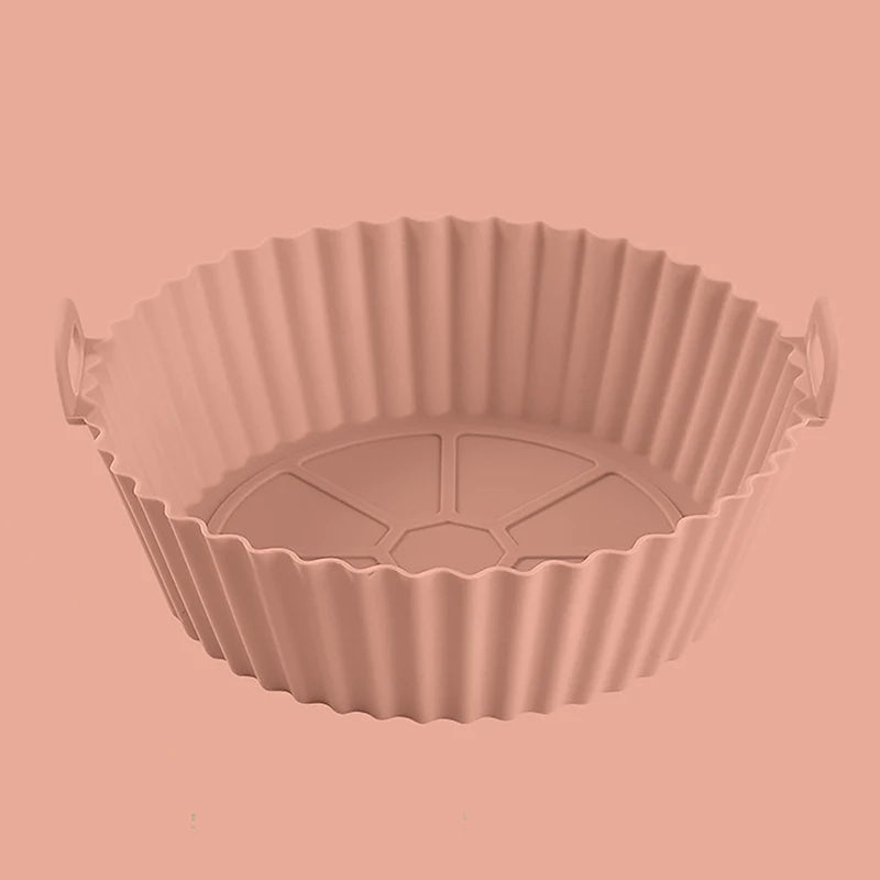 Molde Universal de silicona para freidora de aire, estera de silicona para freidora de aire, estera para hornear, estera para hornear de silicona, 20/16CM
