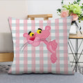 Funda de cojín P-PINK, funda de almohada suave y cómoda para sofá, sala de estar, pantalones de dibujos animados, fundas protectoras para decoración del hogar y la Oficina