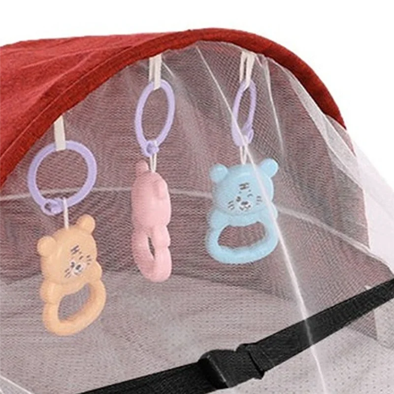 Cuna plegable portátil para bebé con red y toldo, cama nido para acampar, cuna para bebé