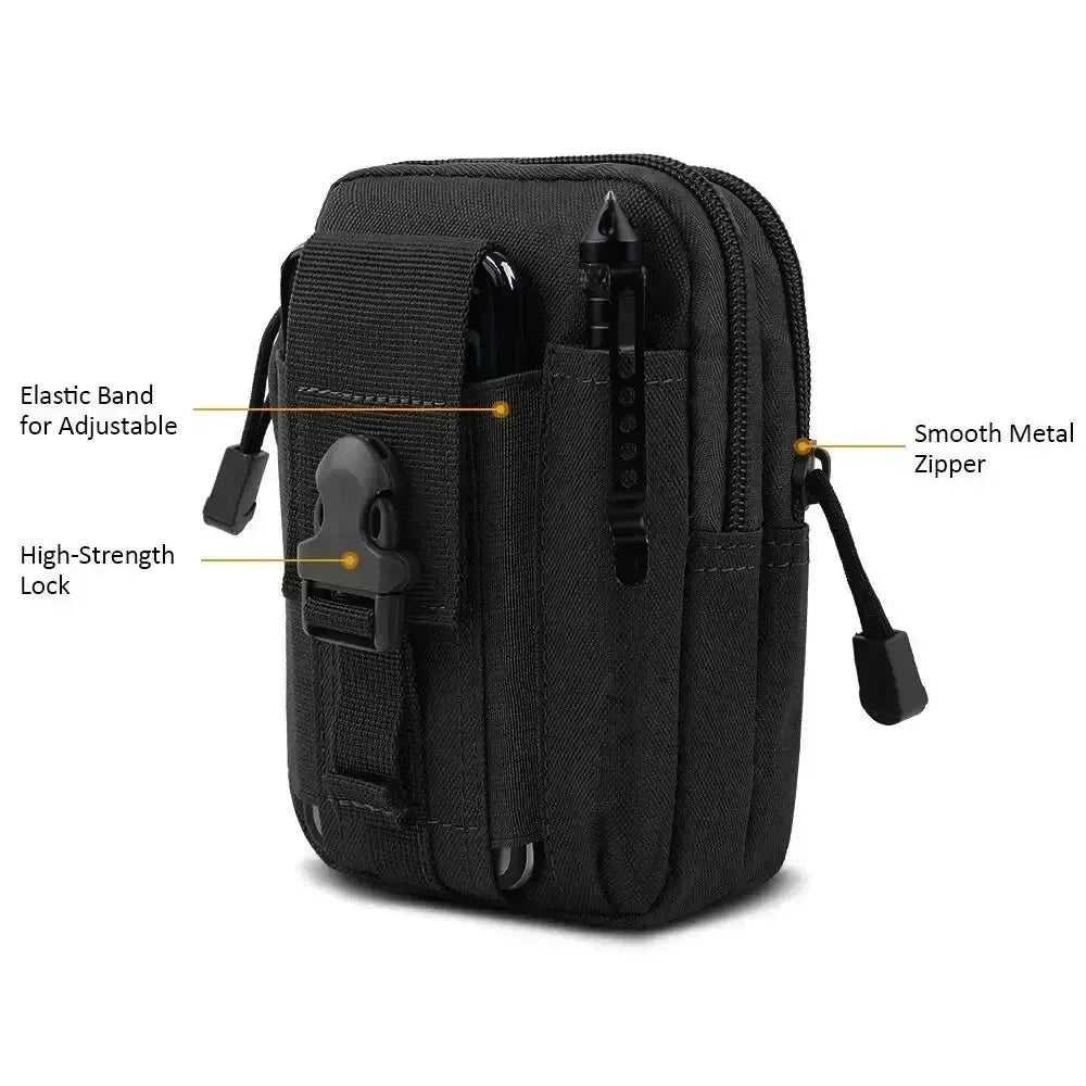 Riñonera Para Hombre, riñoneras colgantes de camuflaje de jungla, riñonera Para deportes al aire libre, bolsas multifuncionales Para Hombre