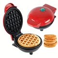 Mini Wafleras Maker, Antiadherente de Doble Cara, Forma de corazón para Hacer panini, Hash Browns y Otros almuerzos