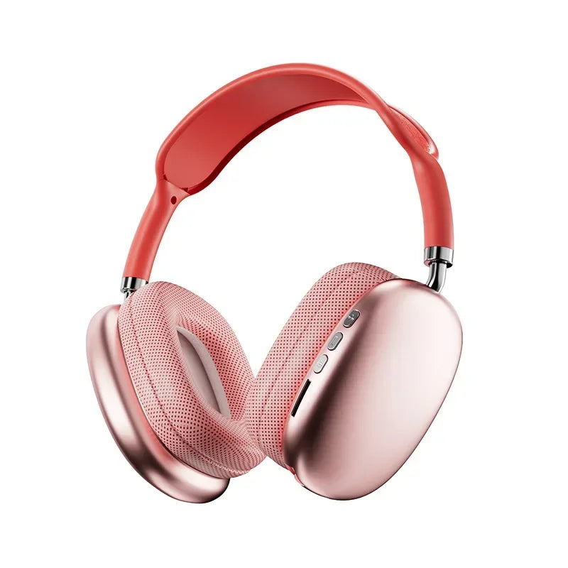 Auriculares Inalámbricos Supraaurales con Cancelación de Ruido y Micrófono, Diseñados para Reproducción Prolongada, Audio HiFi Ajustable, Sonido Clara y Potente, Cómodos para Uso Extendido, Ideales para Música y Llamad