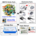 NUEVO Kit de Construcción Robótica WeDo 2.0 de 390 Piezas, Compatible con Scratch 3.0, para la Escuela, STEAM, Ladrillos Educativos, Juguetes DIY, Regalos
