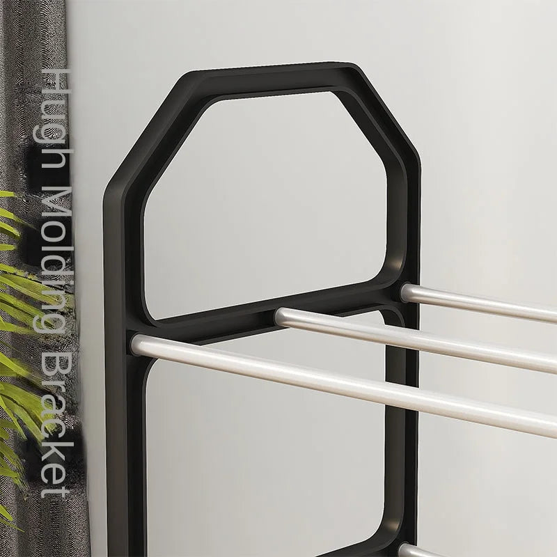 Estante de almacenamiento creativo de 4 niveles para dormitorio, mueble para el hogar, estantería de cocina, soporte para colgar, modelo T1 Four 2026