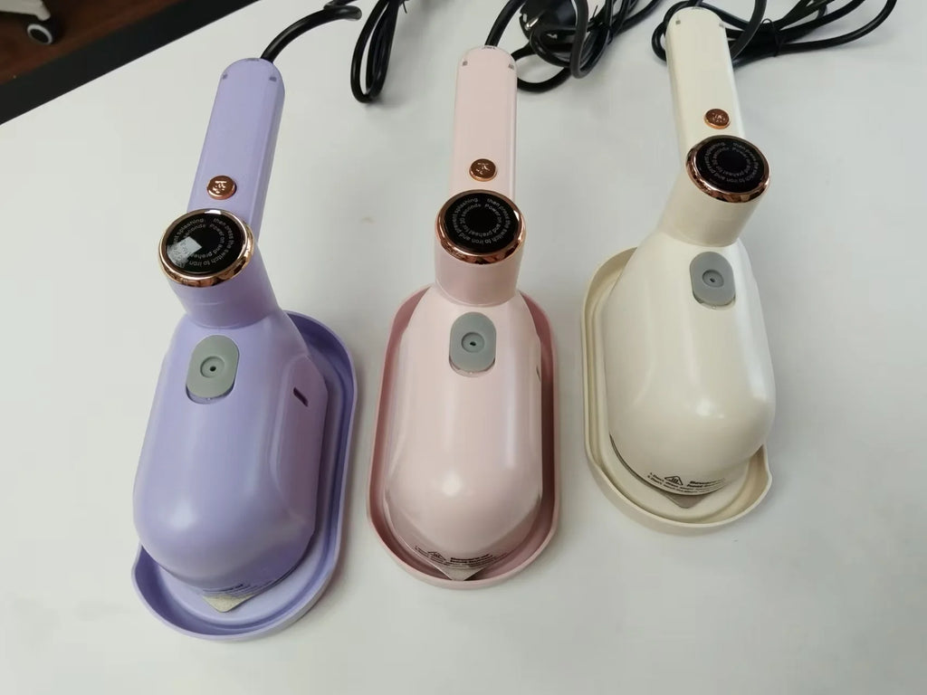 Plancha eléctrica de mano para colgar, máquina de planchar para el hogar, Mini plancha de vapor plegable de viaje, de doble uso húmedo y seco
