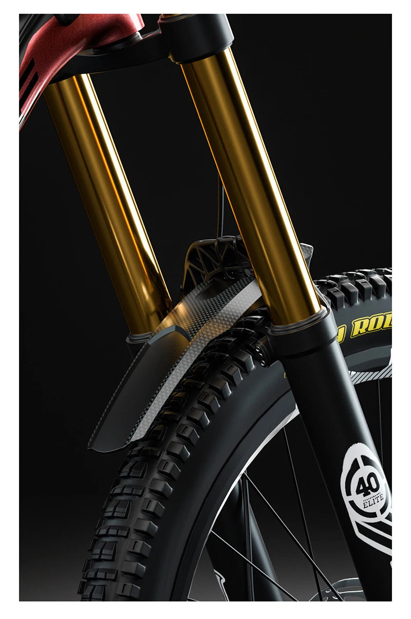 1/2 Uds ENLEE bicicleta guardabarros de carcasa dura bicicleta delantera trasera neumático rueda guardabarros MTB bicicleta guardabarros accesorios de pieza de ciclismo