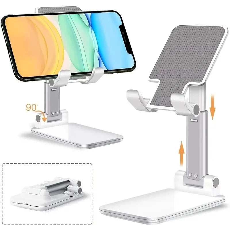 Soporte de escritorio para teléfono móvil para IPhone, IPad, Xiaomi, soporte ajustable para tableta de escritorio, soporte Universal para teléfono móvil