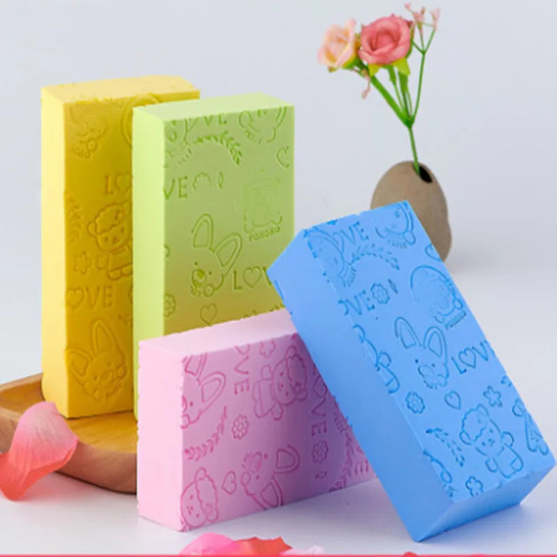 Depurador corporal suave, esponja exfoliante para baño, cepillo de ducha, exfoliante corporal, limpiador de piel, producto para eliminar la piel muerta, herramientas de baño