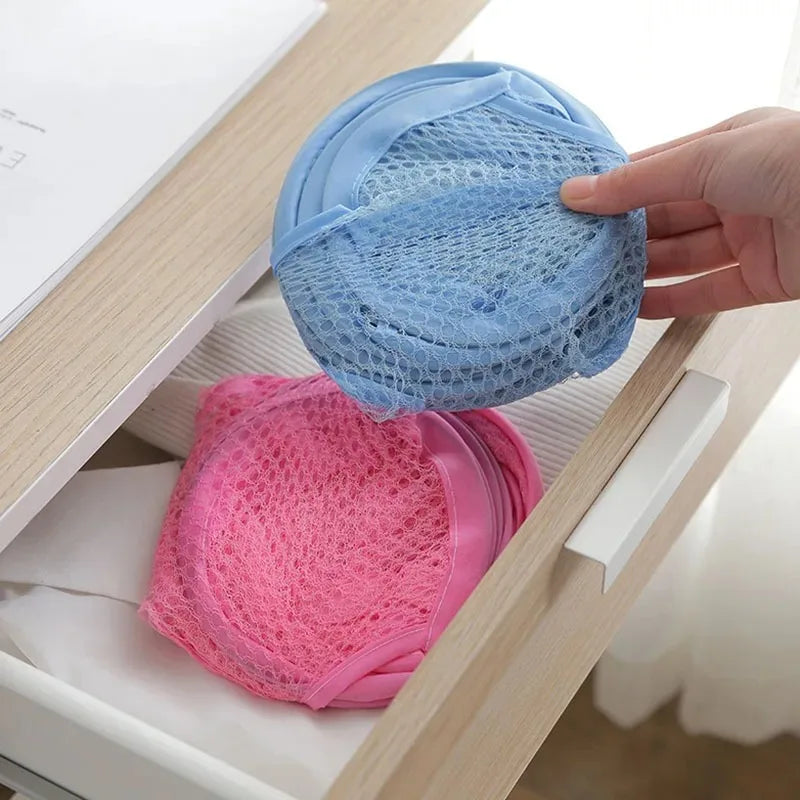 Cesta de lavandería de malla, cesta de almacenamiento pequeña y plegable para sala de estar, dormitorio, cambio de ropa, portátil, para viajes de negocios