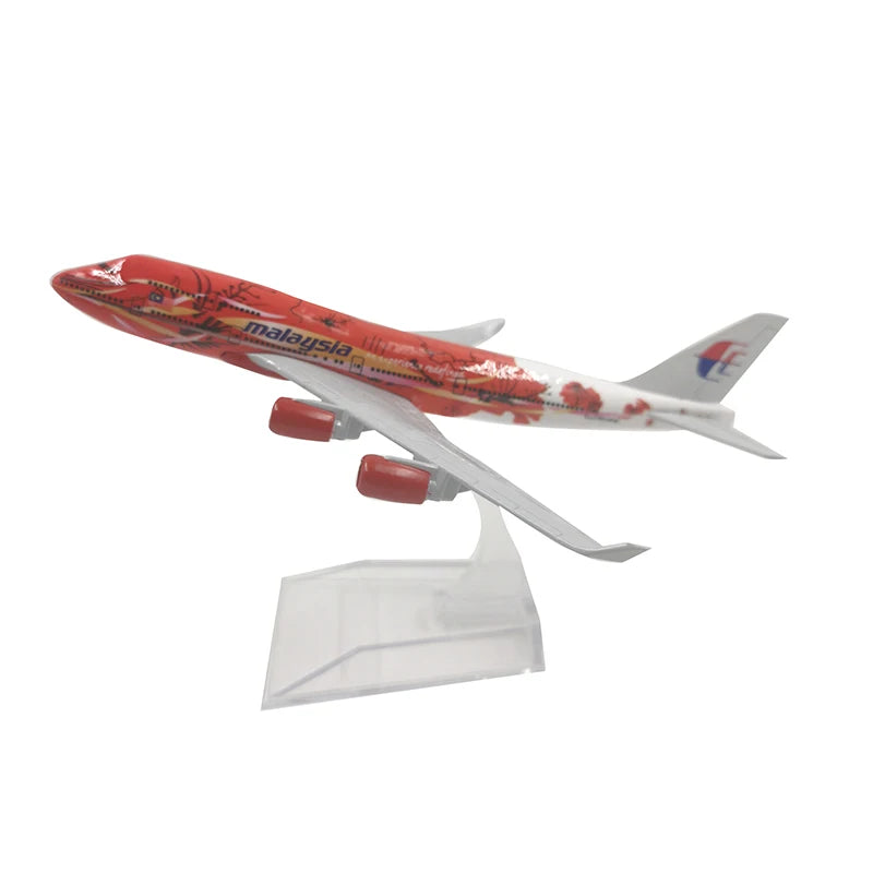 JASON TUTU modelo Original Boeing 747 avión Diecast Metal 1/400 escala miniatura avión modelo aviones regalo