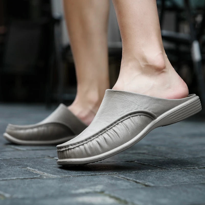 2023 Hotsale hombres zapatos EVA Slip On zapatos casuales para caminar hombres medias zapatillas cómodas zapatillas suaves tamaño 40- 47