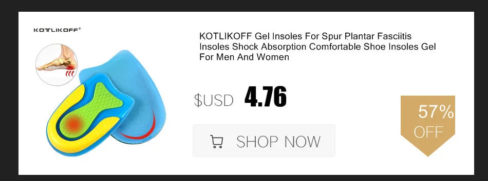 Kotlikoff-calcetines de compresión para fascitis Plantar, almohadilla de pie, espolones de talón, dolor de arco, calcetines cómodos, calcetines de tobillo venoso, Insoes