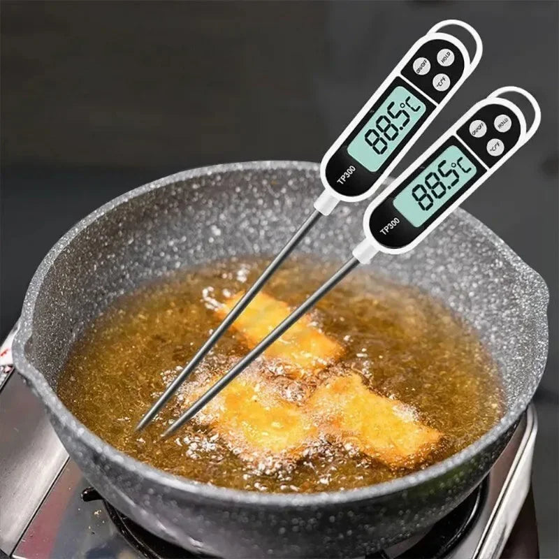 Termómetro de alimentos TP300, termómetro Digital de agua y aceite para cocina, sonda para cocinar carne, horno electrónico para barbacoa, herramientas de cocina