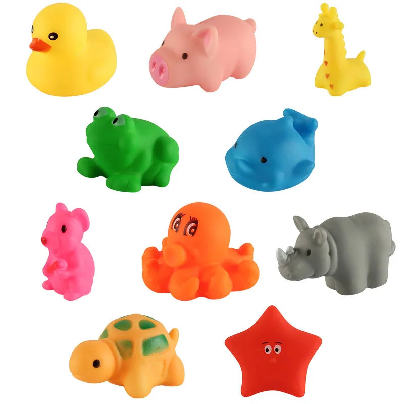 Pinch and Call juguetes para niños para tomar la ducha, jugar con el agua, nadar y jugar con el agua.