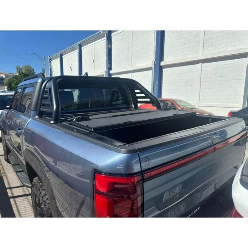 Cubierta rígida de tres pliegues Maremlyn para BYD Shark 6, accesorio de aleación de aluminio de alta configuración, cubierta exterior para la cajuela trasera