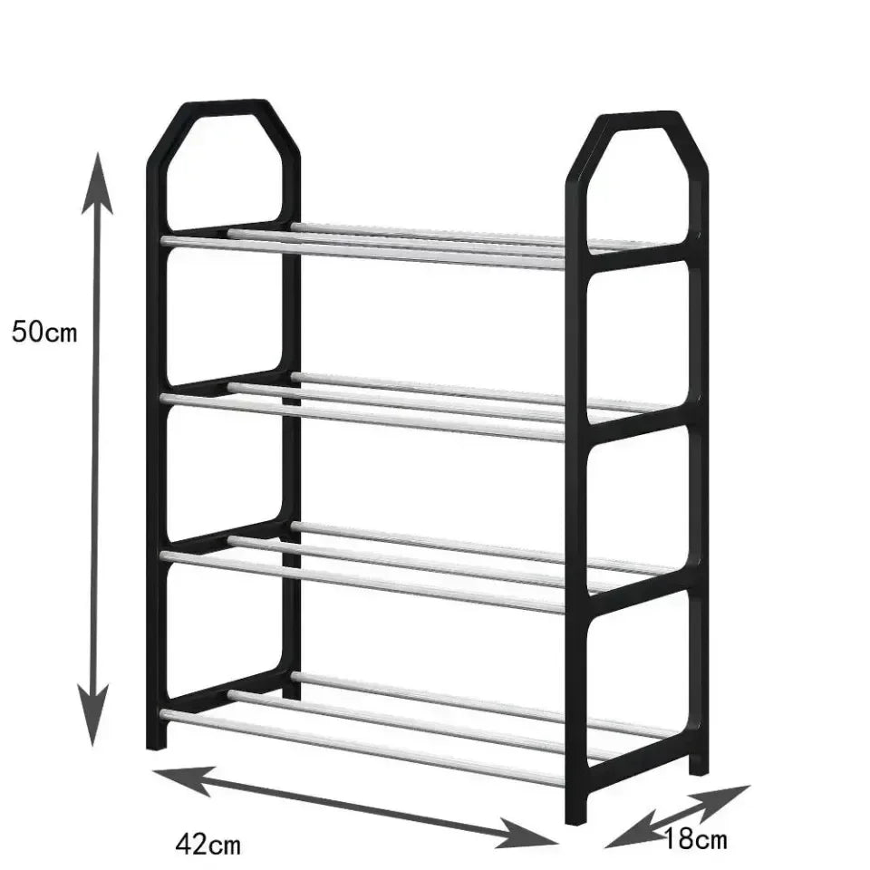 Estante de almacenamiento creativo de 4 niveles para dormitorio, mueble para el hogar, estantería de cocina, soporte para colgar, modelo T1 Four 2026