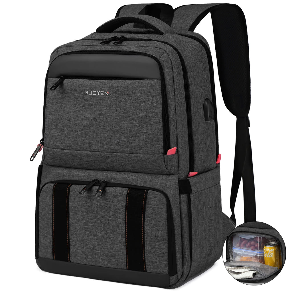 Mochila para el almuerzo, bolsa de Picnic con aislamiento, bolsa de viaje multifuncional, gran capacidad, Picnic al aire libre, Camping, mochila impermeable