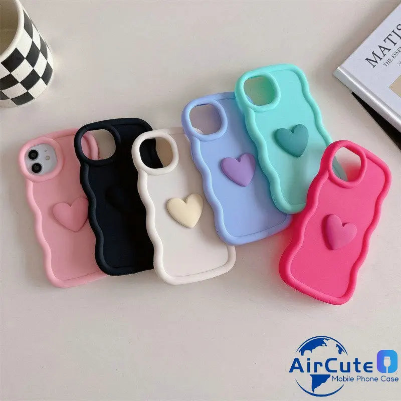 Funda Suave 3D con Diseño de Ondas para OPPO A6X A6 A5 A3X A3 Pro A38 A18 A60 A59 A57 A79 A77S A54 A53 A9 2020 A17 A17K A16 A16K A15 A15S 4G 5G
