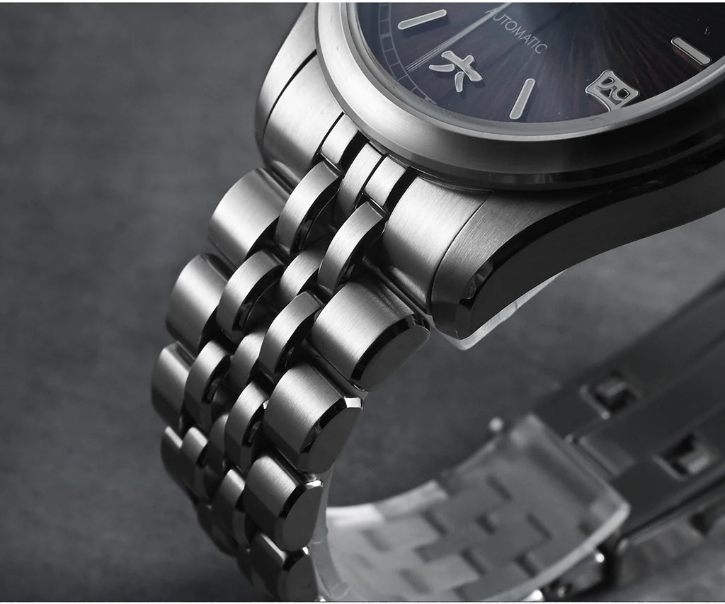 San Martin nuevo reloj Gada de 39mm estilo chino diseño Original Sunburst JianZhan Miyota 90S5 vestido de hombre mecánico automático SN0144