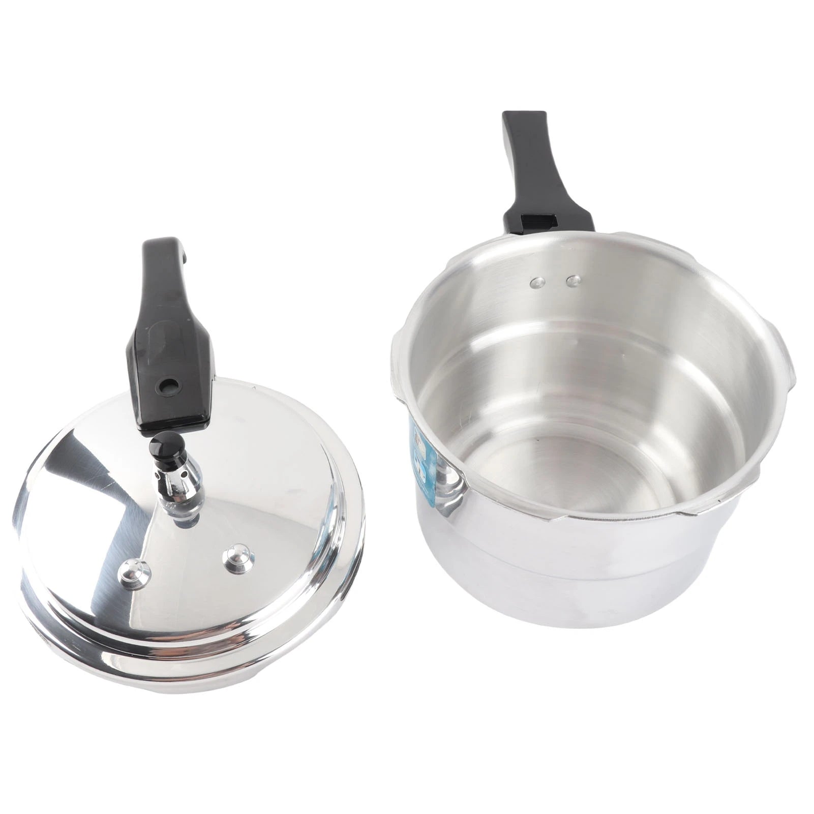 Olla a presión de 3L, estufa de aluminio a prueba de explosiones, olla de cocina para conservas de cocción rápida con rejilla de vapor para Cocina