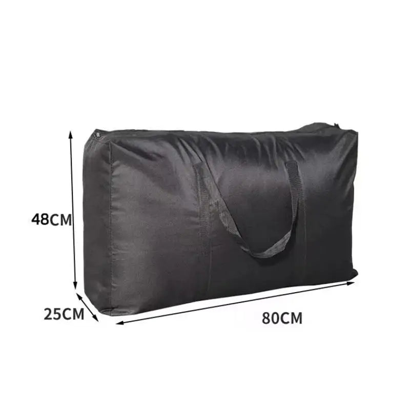 Bolsas de Transporte Extra Grandes Impermeables, Bolsa de Compras y Lavandería, Cubos de Tela No Tejida, 80*48*25cm, Herramienta de Almacenamiento y Empaque para el Hogar