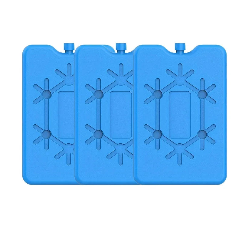 Paquete de hielo portátil reutilizable, paquete de enfriamiento para congelador, caja de llenado de agua de enfriamiento de larga duración PARA refrigeración y almacenamiento de alimentos frescos