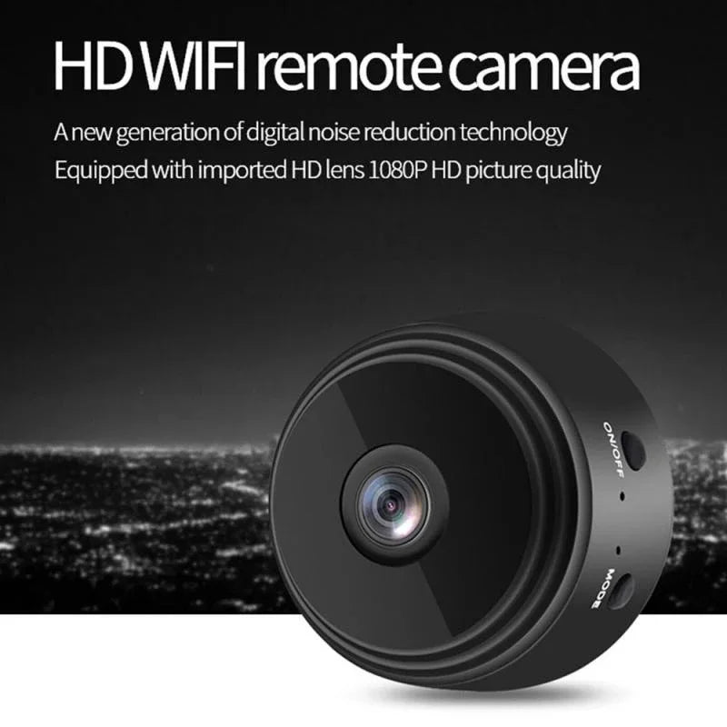 Mini cámara WiFi HD de 1080P, Monitor de bebé, vigilancia de seguridad interior, videocámara de visión nocturna, cámara IP, grabadora de Audio y vídeo