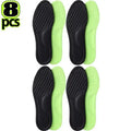 Plantillas ortopédicas de espuma viscoelástica blanda, plantilla desodorizante para zapatos deportivos, absorbe el sudor, accesorios antibacterianos para zapatos, 12/2 Uds.