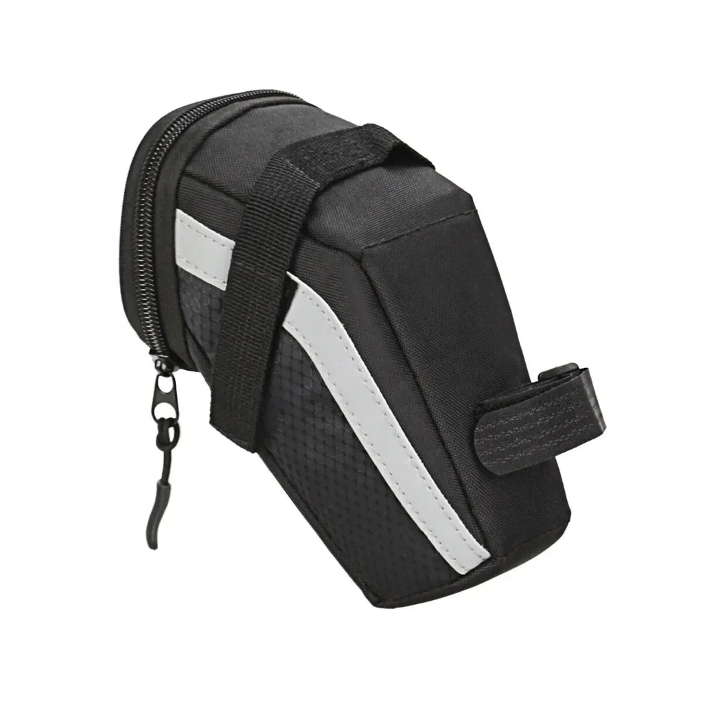 B SOUL-bolsa para SILLÍN de bicicleta, 1L, almacenamiento pequeño, asiento de ciclismo negro, bolsa trasera, Kit de accesorios, herramienta, accesorios reflectantes para ciclismo