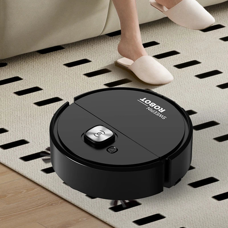 Miniaspiradora 3 en 1, Robot aspirador inteligente, barrido de polvo para el hogar, fregado para alfombras y el suelo del hogar