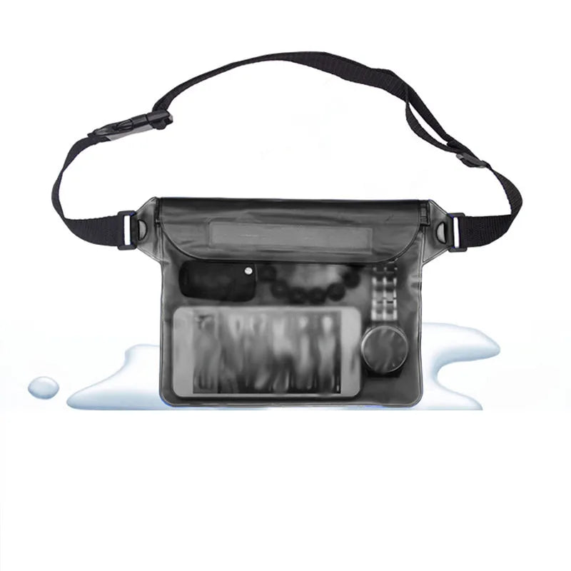 Bolsa de natación impermeable, bolsa de cosméticos, bolsa de lavado, bolsas para teléfono móvil, riñonera para Rafting, bolso de hombro, bolsa de gimnasio para acampar, viajar, deporte