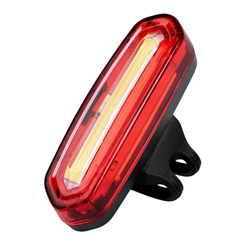 Lámpara trasera de bicicleta, luz LED impermeable para bicicleta, luces traseras de alto brillo, lámpara de advertencia de seguridad en ciclismo nocturno, linterna para bicicleta de montaña y carretera