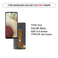 Pantalla LCD de 6,5 pulgadas para Samsung Galaxy A12 A125 A12 Nacho A127 M12 M127, Panel de montaje de digitalizador con pantalla táctil LCD, piezas de reparación