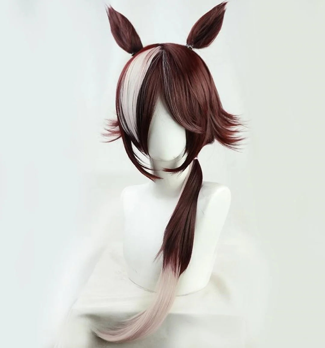 Uma Musume Pretty Derby Vodka peluca Halloween Anime fiesta Cosplay peluca