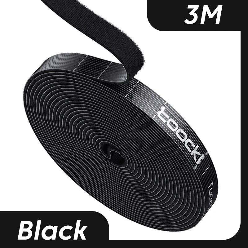 Toocki-organizador de cables, gestión de cables, Organizador en forma de lágrima, bridas enrolladoras, accesorios para teléfono, organizador de cables y Cables