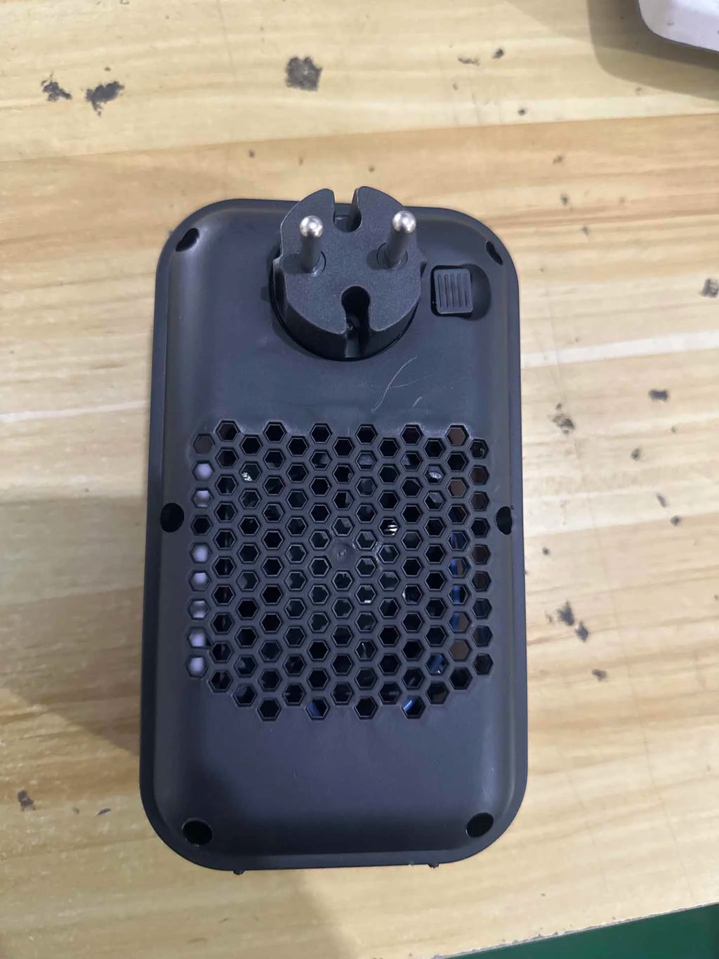 Calentador de Pared Enchufable, Calentador Eléctrico Portátil para el Hogar, Pequeños Ventiladores de Calefacción para Baño, Calentador Doméstico con Control Remoto