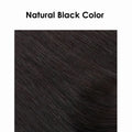 Peluca de cabello humano liso de 20 pulgadas de largo con base de seda de 10x12 cm, peluca de cabello humano virgen con base frontal de PU Bio, lista para usar.