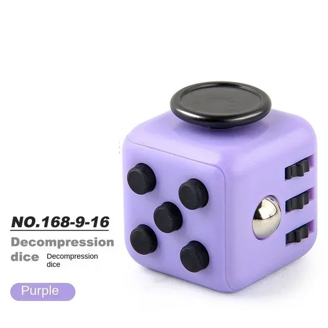 Juguete de descompresión para niños y adultos, cubos antiestrés infinitos, juguetes antiestrés, juegos antiestrés para adultos, 2 uds.