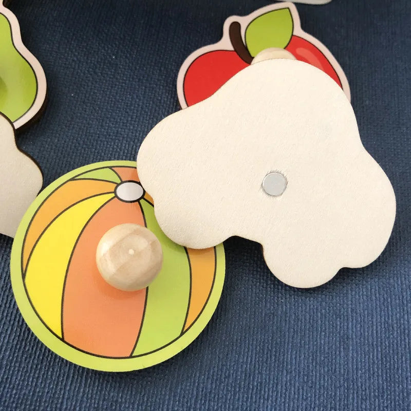 Rompecabezas Montessori para bebés juguetes de madera para niños de 1 2 y 3 años juegos educativos de aprendizaje para niños regalos de cumpleaños para niños
