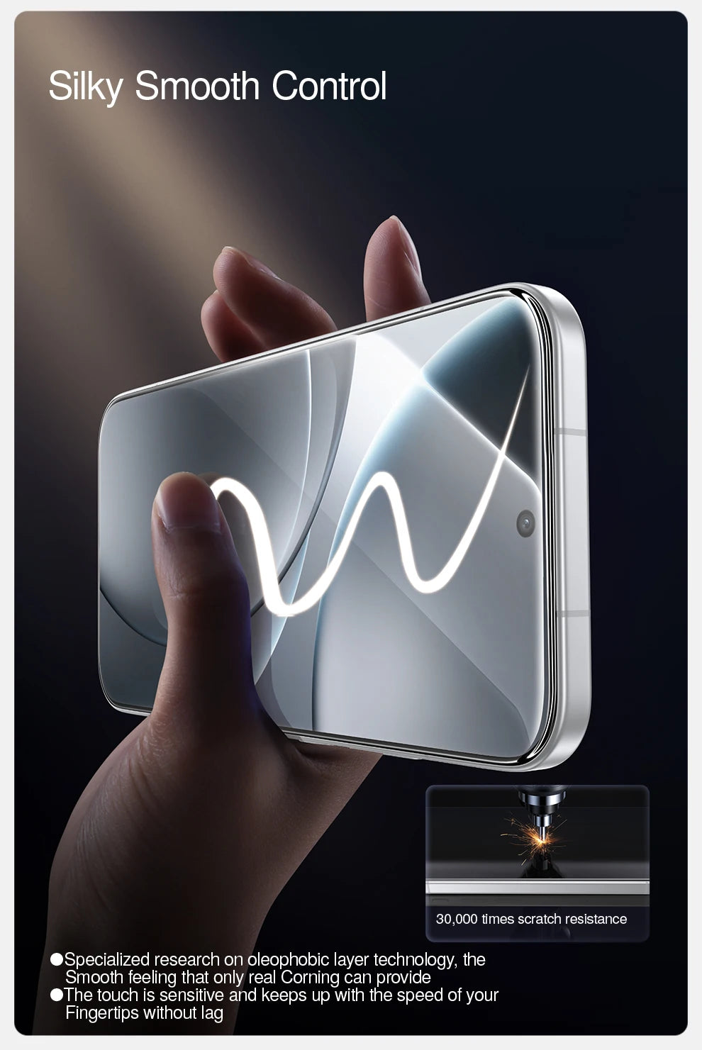 Película de vidrio templado SmartDevil para OPPO Find X9 Ultra X9 Pro X9 HD, Protector de pantalla transparente, vidrio Corning antiarañazos
