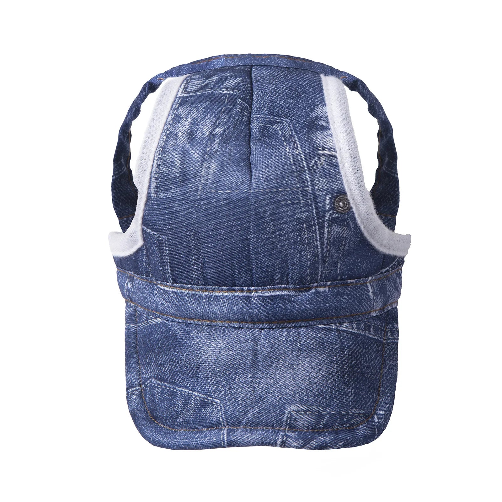 Gorra de béisbol ajustable para perros, sombrero protector solar para perros con orificios para las orejas, gorra para mascotas al aire libre para perros, sombrero para cachorros, accesorios para perros