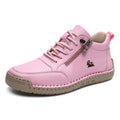 Nuevo 2025 zapatos deportivos para mujer, senderismo al aire libre, fondo plano, transpirables, cómodos, informales, zapatos de conducción, zapatillas de deporte transpirables a la moda